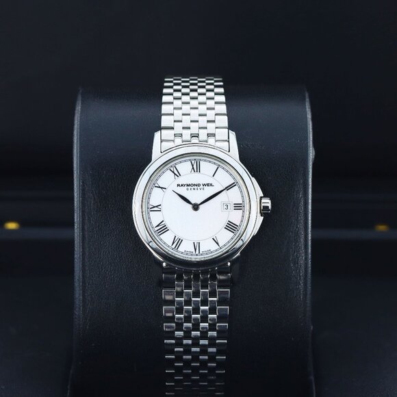 Raymond Weil Tradition Ladies, White Roman Dial - Stainless Steel on Bracelet - Picture 1 of 10